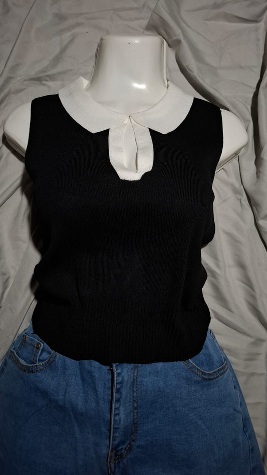 blusa sin mangas