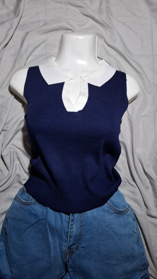 blusa sin mangas